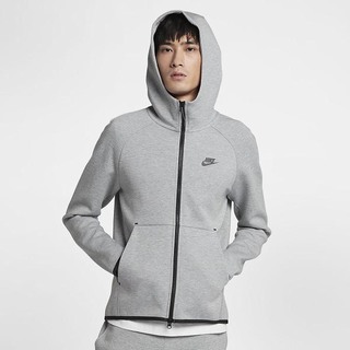 Hanorace Nike Sportswear Tech Fleece Full-Zip Barbati Gri Inchis Negrii | QWUJ-94025